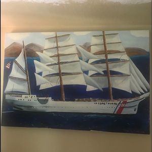 Coast Guard Cutter Eagle by Marcia Medina